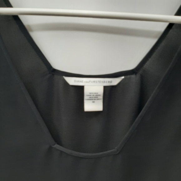 DVF Silk floral blouse & cami sz 10 - Picture 13 of 15